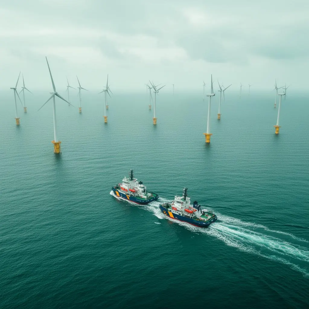 Offshore wind module